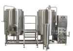 200L Pub Hotel 2 Vessel System Craft Beer Brewing Equipment Long - Life
