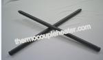 Non Ferrous Silicon Nitride Thermocouple Components Protection Sleeve One End