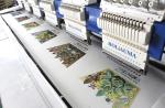 Cap/tshirt/flat/bead embroidery machine 15 color 6 head embroidery machine for