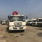38m 140m3/H Used Truck Concrete Pump , Putzmeister Boom Pump High Efficiency