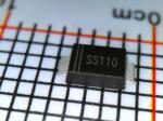 Export SMD Schottky Diode SS110 SMAf 1A 100V For Electric Appliance