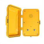 Railway Outdoor IP67 Industrial Weatherproof Telephone Wall / Pillar Mounted