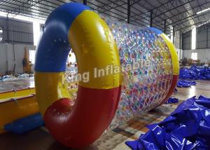 Wholesale Crazy Fun Airtight 0.8mm PVC / TPU Blow Up Water Rolling Toy For Swimming Pool from china suppliers