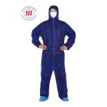 35gsm-70gsm Custom Polypropylene Coverall White Red Blue Green Dust Proof