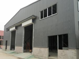 Wholesale BS / ASTM Standard Economic Workshop Steel Structure 1000㎡ Grey Color from china suppliers