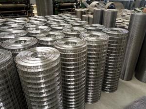 Wholesale 304 316SS Square Welded Wire Mesh Rolls,1/2''×1/2''welded wire mesh factory price from china suppliers