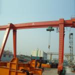 General Factory Use Box Frame Single Girder Gantry Crane For Sale