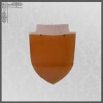 Fish Scale Modern Style Glazed Roof Tiles Yellow Color Made In China