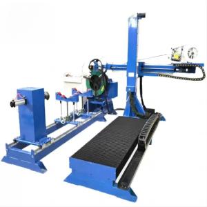 Wholesale Automatic Flange Welder Machine PLC Control Metal Welding Machine from china suppliers