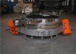 Industrial Cement Inline Sifter Vibro Separator Machine Low Profile Flow Thru