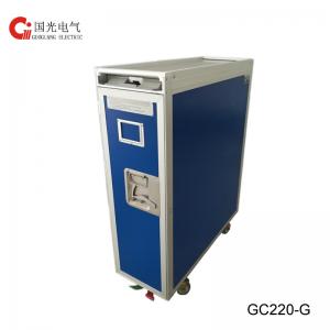 China Aluminum Atlas Aircraft Meal Cart / Airplane Cart Storage Transporting Food And Drink on sale