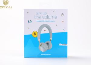 Wholesale Blue Headphone Handmade Mobile Accessories Packaging Box from china suppliers