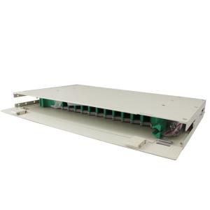 Wholesale 12 Port Fiber Optic Distribution Frame ODF High Density Large Capacity from china suppliers