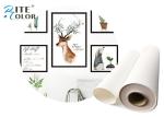 Inkjet Printing Polyester Glossy Art Canvas Rolls Waterproof Eco Solvent 260gsm