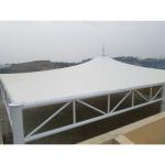 0.75mm PVDF Coated Polyester Tarpaulin For Car Parking Shed