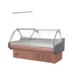 500L Deli Display Refrigerator / Meat Fish Open Top Display Cooler With Air
