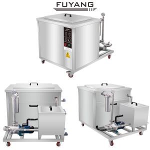 Wholesale Customized Industrial Ultrasonic Cleaner 40KHz 88L SUS304 Tank With Filter System from china suppliers