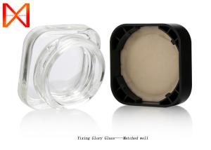 Wholesale 5ml Square Flat Cream Container Super Flint Glass Jar With SGS Approval from china suppliers