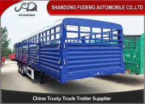 Wholesale 45 Tons Side Wall Semi Trailer For Animal Transportation 3X13T Axles from china suppliers