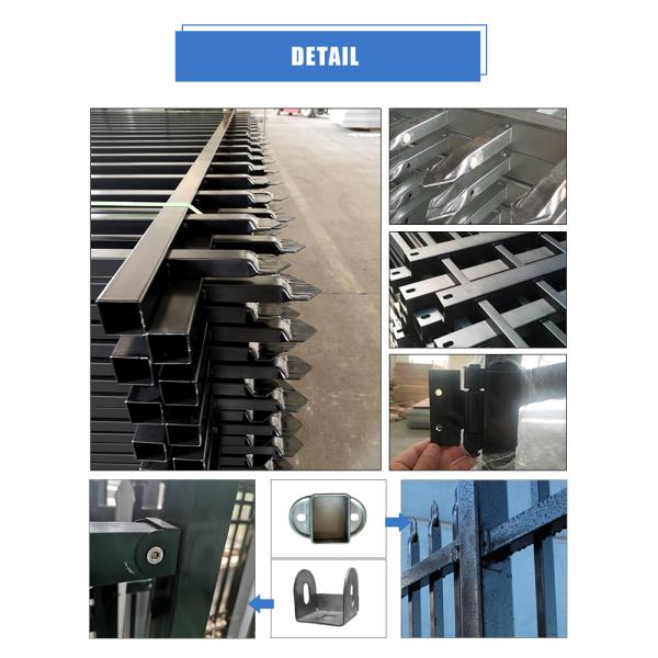 Steel Picket Fencing
