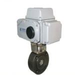 WCB Flange Connection High Temperature Short Type Electric Ball Valve