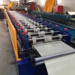 0.3mm - 0.8mm Roof Panel Roll Forming Machine 5.5Kw Clip Lock