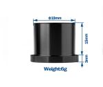 Bicycle 7075 Hign Strength Aluminum Alloy Thru Axle Screw Nut 15mm