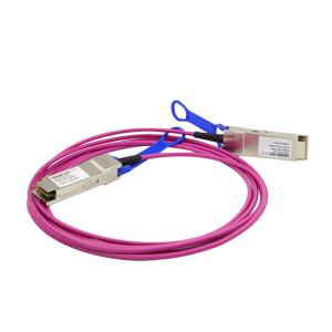 Wholesale QSFP28 To QSFP28 Active Fiber Optical 100G AOC Cables OM4 2M from china suppliers