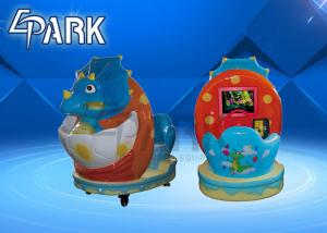 Wholesale Fiberglass Dinosaur Kids Swing Game Machine With 11&quot; Lcd Ii Coin Pull from china suppliers