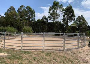 Wholesale Galvanized Pipe Fence 1.8x2.1m Heavy Duty Horse Panels Welded Wire from china suppliers