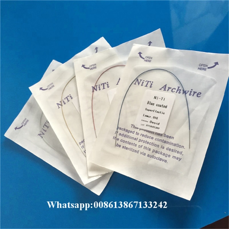 Instrument classification Class II Dental Archwire Stainless Steel Archwire for Orthodontic Treatment
