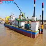 Rexroth Hydraulic Diesel Engine Powers 14 Inch Cutter Suction Dredger for Sand