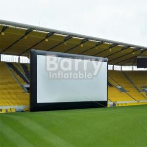 Wholesale Commercial Black Inflatable Movie Projector Screen For Outdoor Event from china suppliers