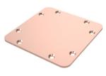 Industrial Components Aluminium Copper Pipe Heat Sink Anodizing ROHS Certificate