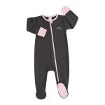 Boys' And Girls' Newborn Footed Rompers Zip Front Non-Slip