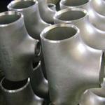 WP310S WP321 Stainless Steel Butt Weld Fittings Equal Tee ASTM A403