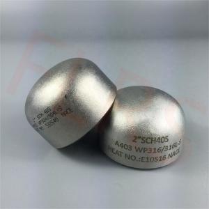 Wholesale Dual Certified ASTM A403 WP316/316L Butt-weld Steel End Cap For Steel Tanks from china suppliers
