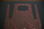 Colorful Flat Pack Disposable PE Apron , Unisex LDPE / HDPE Plastic Aprons