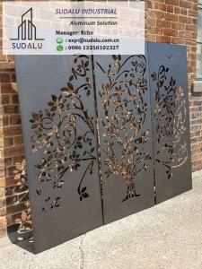 Wholesale Aluminium Privacy Screens Customized Perforated Panels from Foshan Supplier from china suppliers