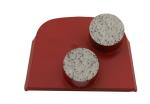 40 Grit Metal Diamond Floor Pads Lavina Grinding Tools For Concrete Or Terrazzo