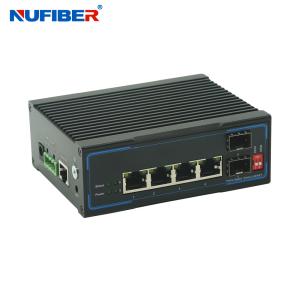 Wholesale 10 / 100 / 1000 / 10000M SFP Industrial Managed Ethernet Switch With POE RJ45 Managed Industrial Switch from china suppliers