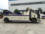 Medium Duty Intergrated Emergency Tow Truck , 8 Tons Custom Wrecker Trucks With