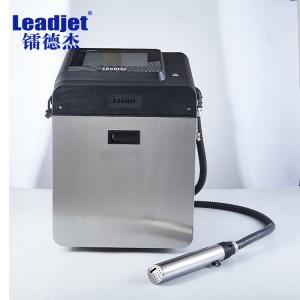 China 4 Lines V680 CIJ Inkjet Printer , Continuous Inkjet Printing With 8 Inch Touch Screen on sale