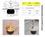 IMPA232486 50N-125 Deck Scupper Plug, Gutter Plug-Yangzho Feihang Ship