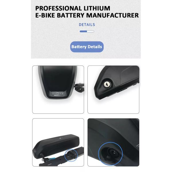 Reusable Li Ion Electric Pack For Bike Rechargeable Ultraportable