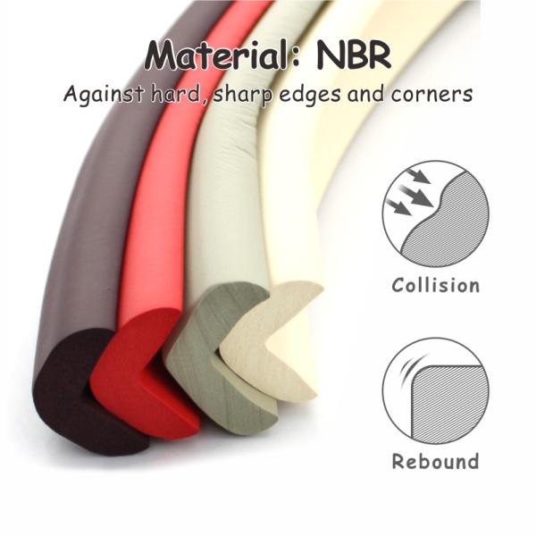 With Smooth Surface Nontoxic Table Edge Protection Strip For Baby Activity Protection