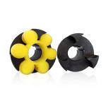 pu rubber flexible elastic spiders coupling