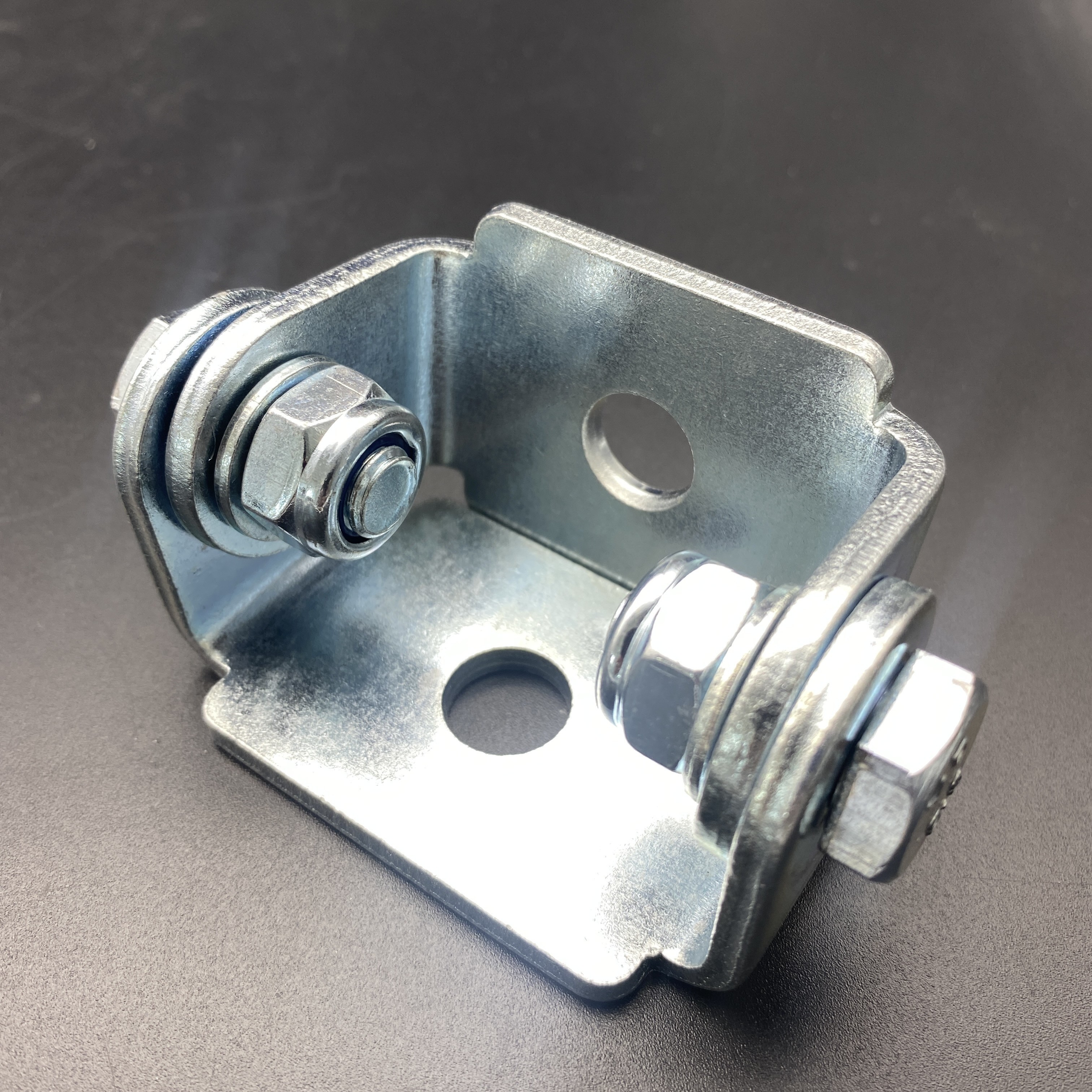 Strut Fitting Accesspries Zinc Plated Adjustable Hinge Clamps