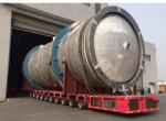 16 Axles Low Bed Hydraulic Modular Semi Trailer For Self-Propelled Machine