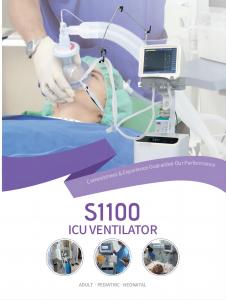 Wholesale S1100 20 CmH2O-100 CmH2O Medical Ventilator Equipment Breathing Machine In ICU from china suppliers